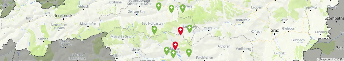 Map view for Pharmacies emergency services nearby Sankt Michael im Lungau (Municipality, Salzburg) (32)